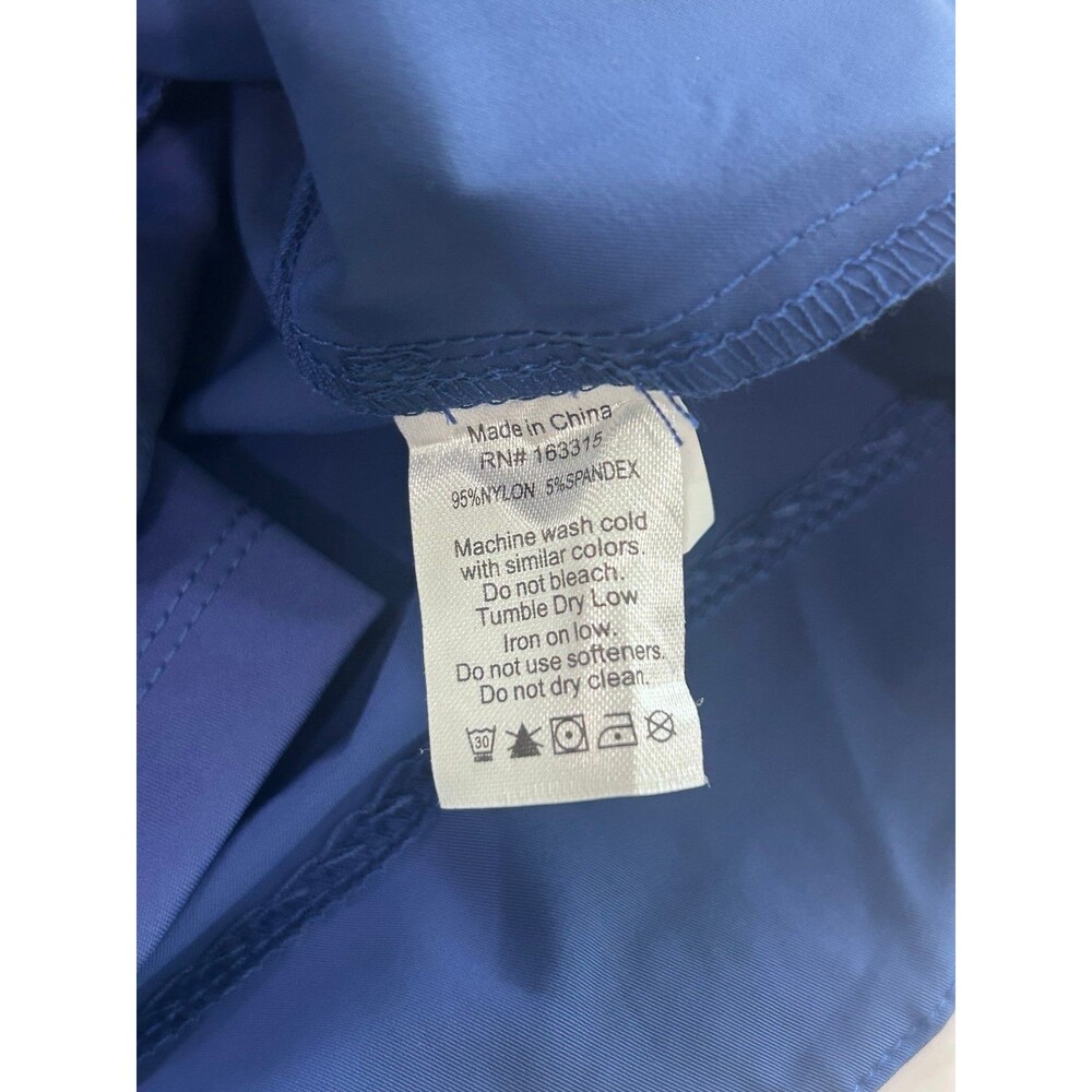 Renwick (RNWK) Scallop Hem Skort Women’s Size L Color Sky Blue Athletic Wear - Picture 4 of 11